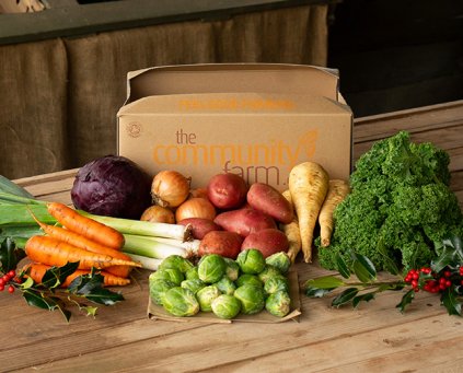 Christmas Veg Box with £3 charitable food donation