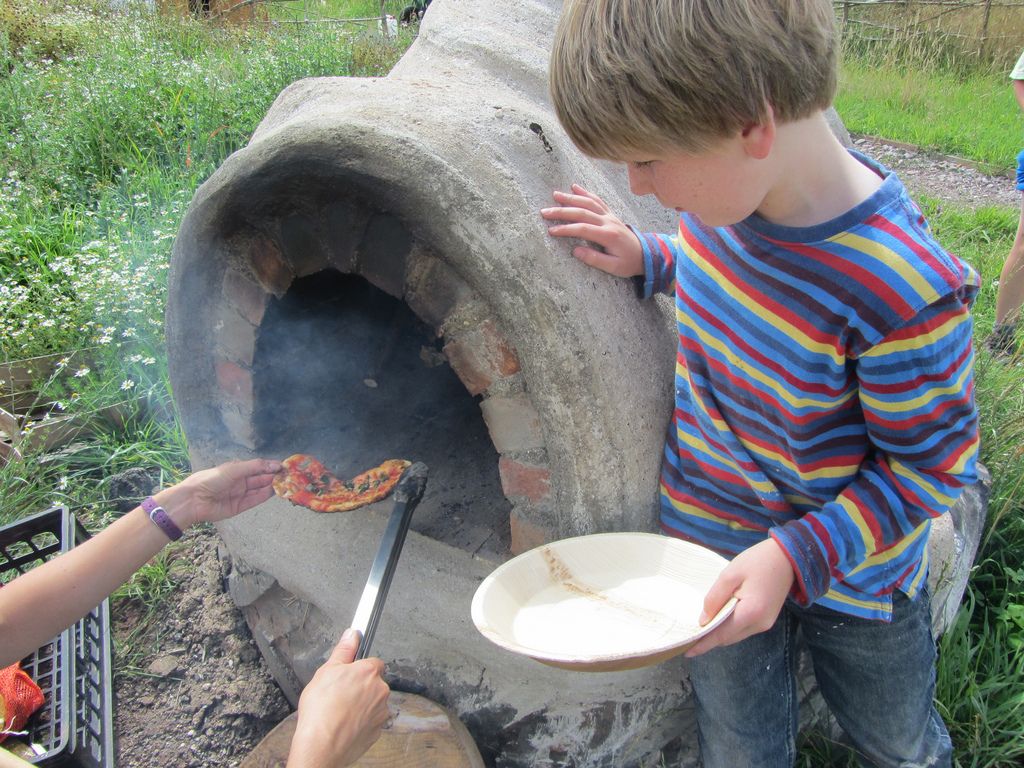School holidays - cookery and harvesting for children